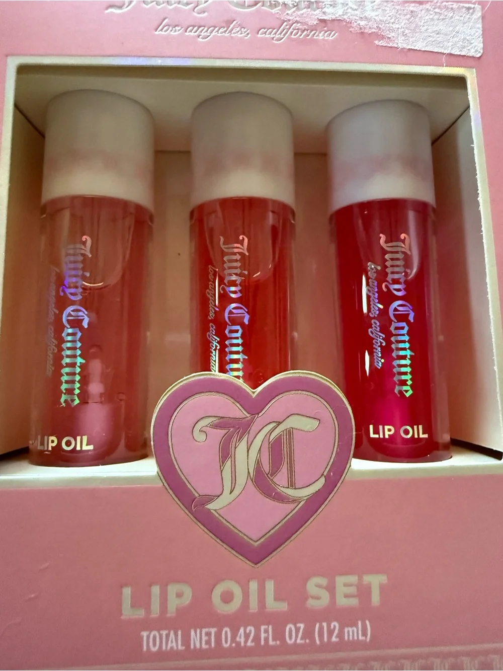 JUICY COUTURE I’M THE CUTEST OF THEM ALL 250 PG JOURNAL W LIP OIL SET